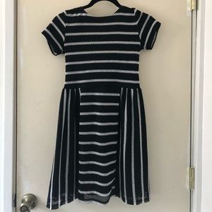 Black and white dress